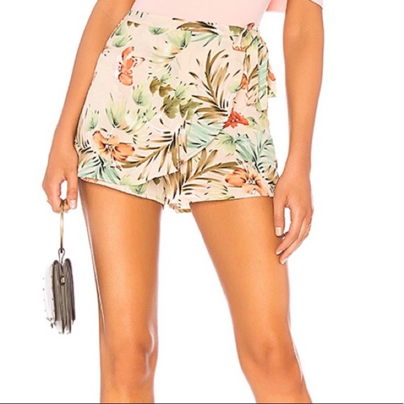 by the way. Pants - NWT By The Way. Pamela Floral Wrap Skort
